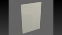 Акриловые фасады Акрил-24 BIANCO GLOSS 284х596