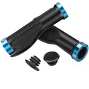 СКРУЧЕННЫЕ НАРУЧКИ ВЕЛОСИПЕДНОГО РУЛЯ ЭРГОНОМИЧНАЯ РУКОЯТКА СИНИЕ РУЧКИ