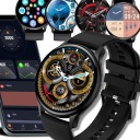 Мужские умные часы, водонепроницаемые, польские, меню, вызовы, Amoled-дисплей