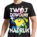 ФУТБОЛКА С СОБСТВЕННЫМ ПРИНТОМ, ПОЛНОЦВЕТНАЯ 190 ГРАФИКА