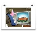 ПОСТЕР ПОЛИТИКА ПРЯМОЙ ЭФИР ТВ АНДРЕЙ МЛЕЧКО