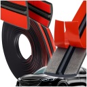 УПЛОТНИТЕЛЬ ВЕТРОВОГО СТЕКЛА КЛЕЙКАЯ ПОЛОСА ДЛЯ ОБШИВКИ ДВЕРИ 2 М