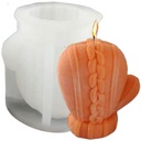 Молд, силиконовая форма для свечей, мыла, 3D перчатки.