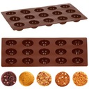 СИЛИКОНОВАЯ ФОРМА ДЛЯ ВЫПЕЧКИ МОНОПОРЦИИ ШОКОЛАДНЫХ МАББЛОВ, ПОЛУСФЕРА