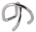 серьга серьга губы кольцо PIERCING FAKE панк