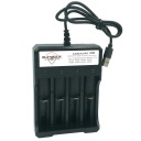 Зарядное устройство 4 канала USB 18650 3,7 В