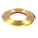 Dekoratívna lišta ozdobná zlatá elastická páska Vzor Złoty chrom