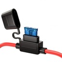 Гнездо Автомобильный держатель предохранителя СТАНДАРТ 19 мм 16 AWG макс. 15 А