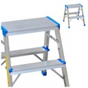 ДВОЙНАЯ РУЛЕВАЯ АЛЮ ЛЕСТНИЦА. 1+1 СТУЛ