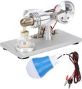 LUX Model Generator Silnik Stirlinga z lampką LED