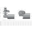 WINDA KOTWICZNA ALUMINIOWA LOFRANS' X1/500W/12V