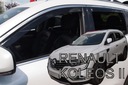 Ветровые дефлекторы HEKO RENAULT KOLEOS II 2017-... ПЕРЕДНИЕ + ЗАДНИЕ
