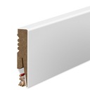 8 БЕЛЫЙ ПЛИНТУС МДФ, ДЕКОРАТИВНЫЙ ЦОКОЛ