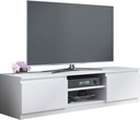 RTV skrinka TV stolík 120cm RTV120 BIELA MOB Farba nábytku biela