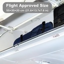 Batoh LOT Ryanair pre Lietadlo Príručná batožina Veľká Tmavomodrá 40L Flex Kód výrobcu Expander