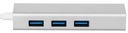 АДАПТЕР USB C LAN RJ45 + ХАБ 3xUSB GIGABIT MacBook