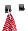 Kúpeľňový záves na uteráky bez vŕtania x2 Druh háčik