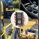 БЕЗПРОВІДНА НАСОС ЕЛЕКТРИЧНА КОМПРЕСОР АВТО ВЕЛОСИПЕДНИЙ 4000 MAH  (18896186892) фото min 10