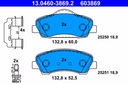 ATE SABOTS DE FREIN DE FREIN AVANT 13.0460-3869.2 photo 1 - milautoparts-fr.ukrlive.com