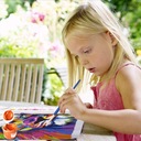 Obraz Maľovanie podľa čísel Kvety 30x40 SET S RÁMOM Vek dieťaťa 7 rokov +