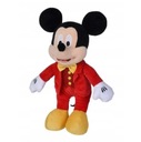 SIMBA DISNEY Maskotka Myszka Mickey w połyskującym czerwonym smokingu 25cm Materiał papier plastik