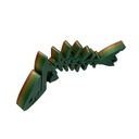 БРЕЛОК-КУЛОН FLEXI SHARK ЦВЕТ РАДУГА KEYRAMBIT TIKTOK