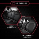 FORRO UNIVERSALES EKOSKORA DESIGN LEATHER NEGRAS PARA RENAULT SCENIC IV 