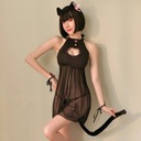 Cute Lolita Sexy Cat Girl Cosplay Kostým Ženy Er Strih nohavičiek iný