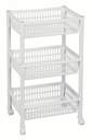 ПОЛКА ДЛЯ ВАННОЙ КОРЗИНА НА КОЛЕСАХ Jumbo Eco