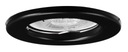 Галогенный потолочный светильник ROUND BLACK для светодиодной лампы GU10 с фиксированным ушком