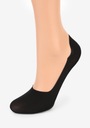 Členkové Ponožky dámske na balerínky so silikónom Comfort Classic Marilyn 6 párov Dominujúca farba čierna