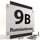 Табличка АДРЕС доска номер дома номер дома АЛЮМИНИЙ 25х25 - УЗОРЫ