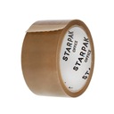 TAŚMA PAKOWA STARPAK brązowa 48 mm x 50 m zestaw 6 SZTUK do PAKOWAREK
