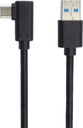 Kabel USB typ C/M zahnutý konektor 90° - USB 3.0 Značka PremiumCord