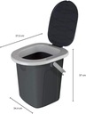 BRANQ - Переносной туристический туалет - WC 22 л + контейнер для обуви