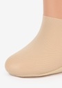 Členkové Ponožky dámske béžové vyššie so silikónom Comfort Net High Marilyn 8 párov Model beżowe stopki damskie z siateczki ze silikonem