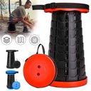 ПОРТАТИВНЫЙ СКЛАДНОЙ СТУЛ, ЛЕГКИЙ ТЕЛЕСКОПИЧЕСКИЙ СТУЛ ВМЕСТИМОСТЬЮ 150 КГ, 7-47 СМ