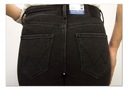 Wrangler SLIM High Eclipse spodnie jeansy W30 L30 Stan (wysokość w pasie) wysoki