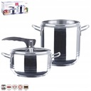 НАБОР СКОРОВАРКИ 7Л + 4Л ИНДУКЦИОННАЯ СТАЛЬ ORION QUALITY