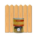 Лак для наружных работ по дереву BSC 1 л Бесцветный полироль