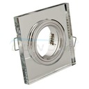 Галогенный прозрачный светодиод GU10 MR16 CT-7003 квадратный светильник