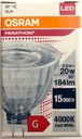 Светодиодная лампа MR11 2.5Вт 20Вт 184лм GU4 36st Osram