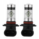 2шт H10 10W 8000K БЕЛЫЕ СВЕТОДИОДНЫЕ ЛАМПЫ
