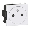 РОЗЕТКА LEGRAND MOSAIC 2P+Z 16А белая