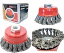 ЛЕЗВИЕ ПРОВОЛОКА НО ЩЕТКА М14 75мм ДЛЯ ШЛИФОВАЛЬНОЙ МАШИНЫ
