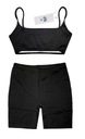 ФИТНЕС-КОСТЮМ Бюстгальтер ШОРТЫ ДЛЯ ЙОГИ размер S