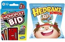 Настольная игра 2 в 1 MONOPOLY BID HASBRO + HEDBANZ JUNIOR Classic PL