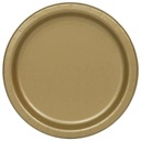 Бумажные тарелки GOLD, большие, 22 см, 8 шт.