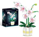 Weili 2138 Orchids элегантные строительные блоки