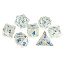 НАБОР «СЕМЬ МИРОВ» ИЗ 7 МЕТАЛЛИЧЕСКИХ РПГ-КУБИКОВ